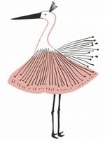 Plakat 60x80cm Ptasia Baletnica