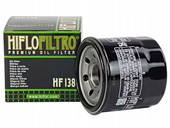 HiFlo filtr oleju HF138 zdjęcie 8