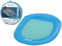 wygodny dmuchany MATERAC - PODUSZKA DO PŁYWANIA siateczkowe dno 106/95 cm