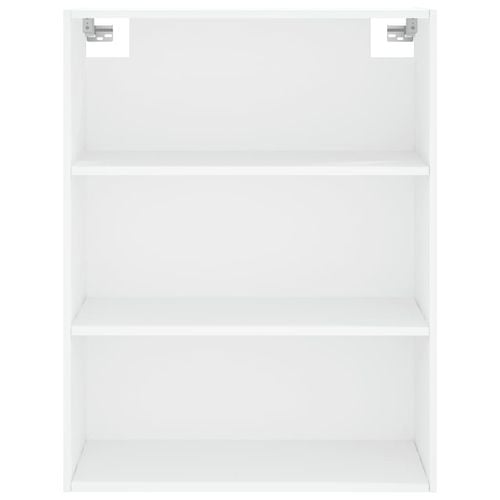 Witrynka, biała, 69,5x34x180 cm, materiał drewnopochodny na Arena.pl