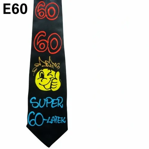 KRAWAT ręcznie malowany prezent URODZINY 18-80 CHŁOPAKA FACETA taty wzory na Arena.pl