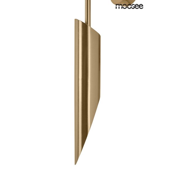 MOOSEE lampa ścienna LOCCA złota zdjęcie 2