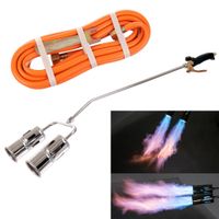 palnik up306 dekarski 85cm 2 dysze 60mm + wąż 5m