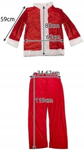 strój/ kostium św. mikołaja pako 22682 na Arena.pl