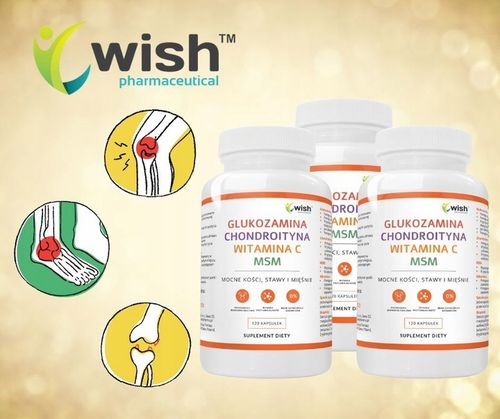 GLUKOZAMINA CHONDROITYNA MSM WITAMINA C Stawy 360k na Arena.pl