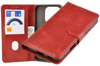 Etui portfel Wallet do Honor 400 Lite czerwony