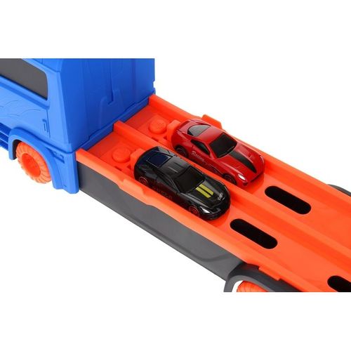 Ciężarówka Laweta Tir Rozkładana Tor Samochodowy Transporter Resoraki na Arena.pl