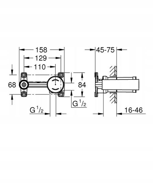 Grohe element do zabudowy podtynkowej 23571000 zdjęcie 4
