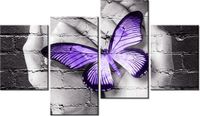140CM 70 OBRAZ MOTYL DŁONIACH ŚCIENNY