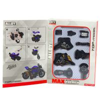 MODEL MOTOCYKLA METALOWEGO KOLOR CZARNY