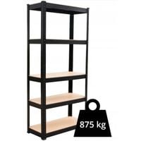 Regał Magazynowe P9030 CZARNY