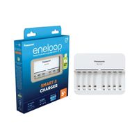 Ładowarka 8-kanałowa Panasonic Eneloop BQ-CC63 AA AAA Smart EcoBox