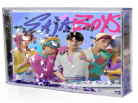 Akwarium - Ramka wodna 3D - K-pop Demon Hunters- Łowczynie Demonów