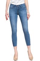 SPODNIE DAMSKIE LEE SCARLETT CROPPED HIGH BLUE L30CPFYO W27 L31