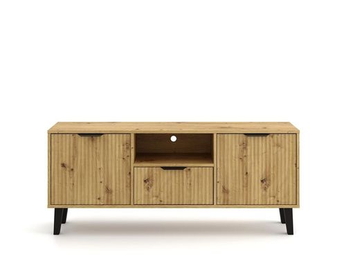 SZAFKA RTV Scandi 2D1S SLIM DĄB ARTISAN na Arena.pl
