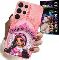 ETUI DO SAMSUNG GALAXY S24 ULTRA - CUPID VIBES Z UROCZĄ ANIOŁKIEM PLECKI