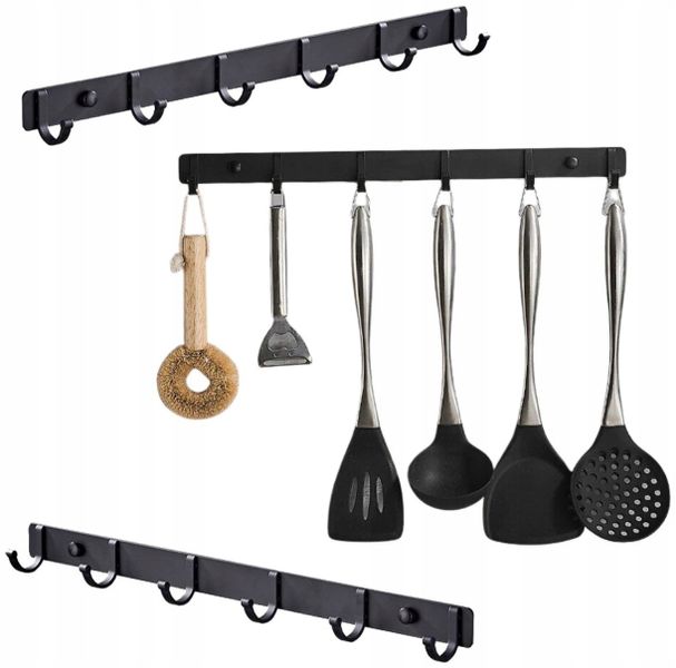 Wieszak Na Ubrania Klucze Ścienny Loft Przedpokój zdjęcie 2