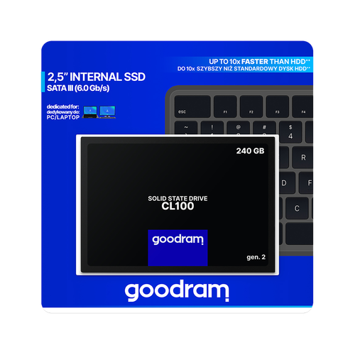Dysk SSD Goodram 240 GB CL100 na Arena.pl