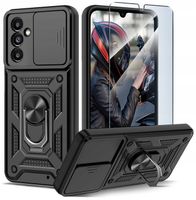 Etui do Samsung Galaxy A05s PANCERNE SLIDE RING CASE + SZKŁO OCHRONNE 9H