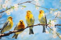 Plakat 91,5x60cm Wiosenne Pogwizdy