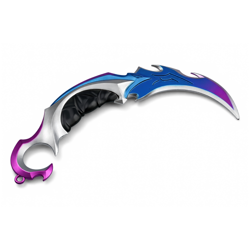 Reaver Karambit | 16 cm | Metal | Brelok | Valorant na Arena.pl