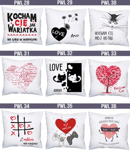 FOTO PODUSZKA WALENTYNKI 2019 dla ukochanej HIT! na Arena.pl