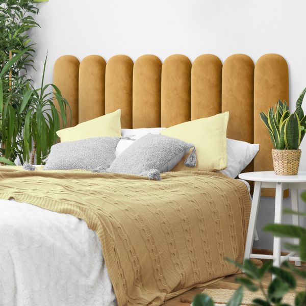 PANELE TAPICEROWANE NA ŚCIANĘ PŁOTEK ŻÓŁTY DLA DZIECI 80cm x 30cm zdjęcie 4