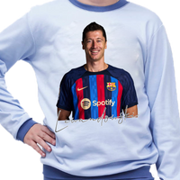 Piżama dziecięca Lewandowski z autografem