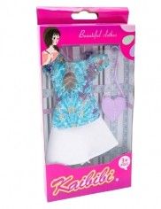 Ubranka dla Lalek SPÓDNICA BLUZKA TOREBKA spódniczka  A1 na Arena.pl