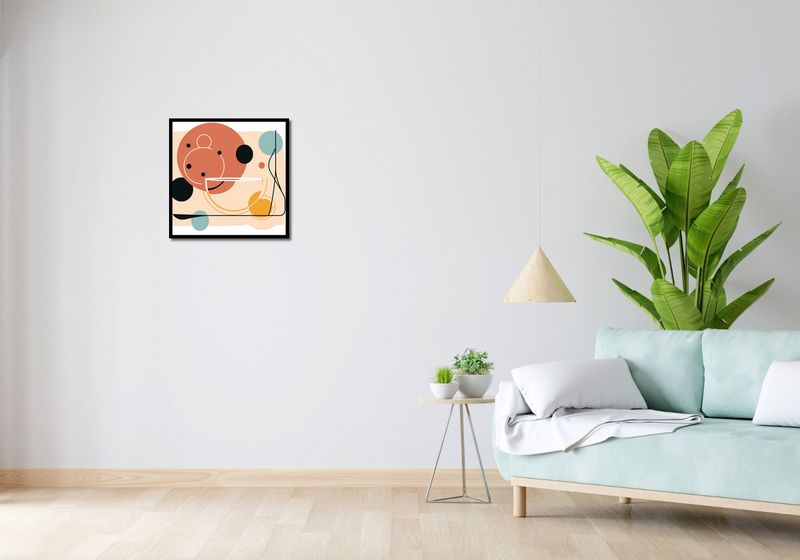 Plakat 50x50cm Harmonia Ciepła zdjęcie 4