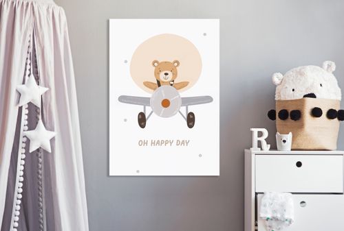 Obraz 30x50cm Wzory dla Dzieci, Dziewczynki i Chłopca - Misio na Arena.pl