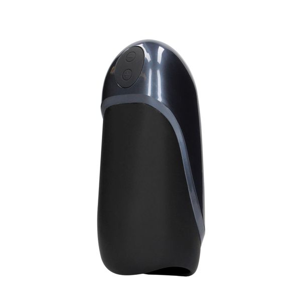 Vibrating Masturbator Sleeve - Licorice Black zdjęcie 1