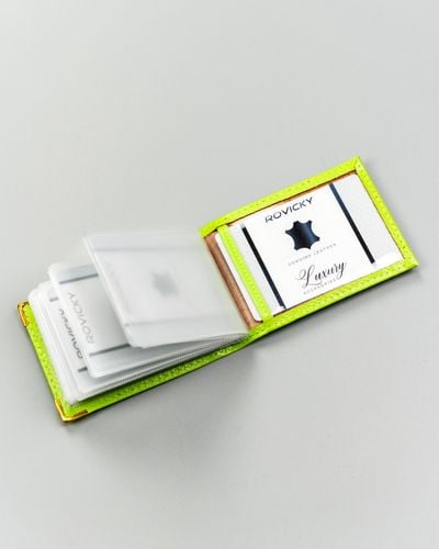 etui na karty skórzane 301-bl-green na Arena.pl
