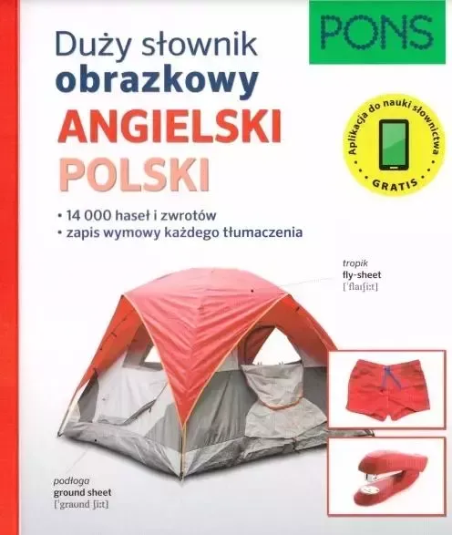 Duży słownik obrazkowy. Angielski zdjęcie 1