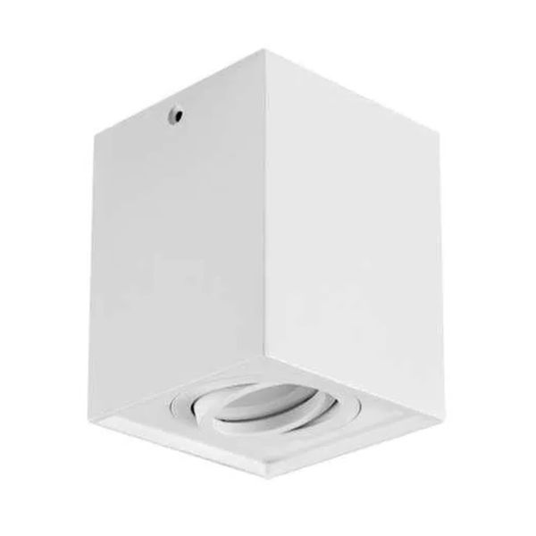 Lampa sufitowa plafon natynkowy HARY D kwadrat biały 03714 GU10 zdjęcie 1