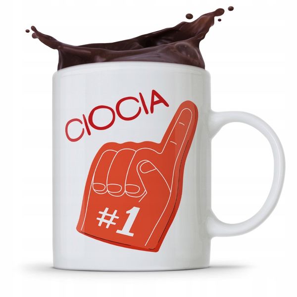 Kubek Prezent Dla Cioci Ciotki Ciocia #1 Z Nadrukiem Ze Zdjęciem zdjęcie 1