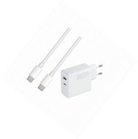 Szybka ładowarka 45W z kablem 1m 2 wejścia do Xiaomi Redmi 9 4G