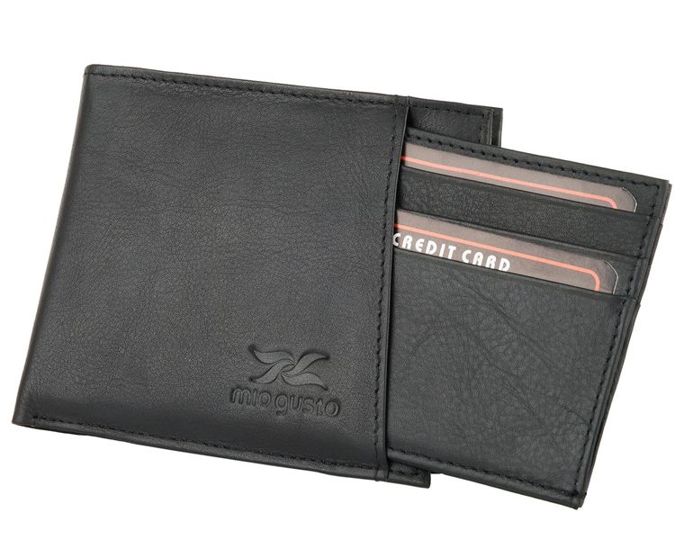 Portfel męski Dan - Mio Gusto Czarny zdjęcie 3