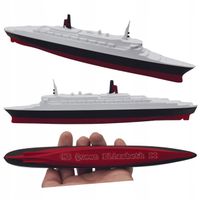 Model statku MS Queen Elizabeth II replika kolekcjonerski druk 3D 24cm
