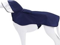 Płaszcz Przeciwdeszczowy dla Psa z Kapturem Wodoodporny Niebieski S