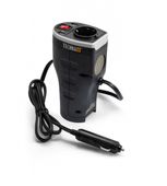 Samochodowa Przetwornica 12V/230V 200W 2x USB 5V 2.1A/1A TXX121079