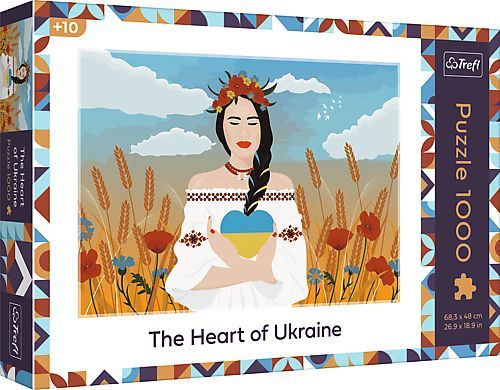puzzle 1000 serce ukrainy 10735 zdjęcie 1