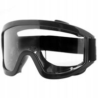 GOGLE MOTOCYKLOWE NA CROSS QUAD ENDURO ATV ROWER BMX CZARNE