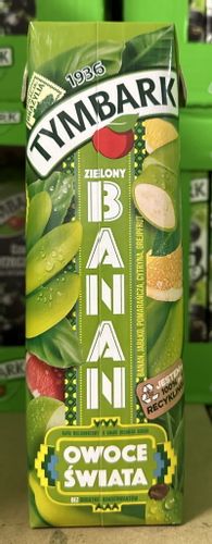 Tymbark napój owoce świata zielony banan 1l na Arena.pl
