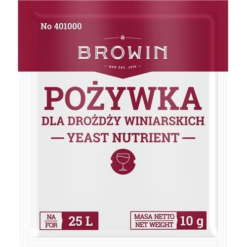 Pożywka dla drożdży winiarskich zdjęcie 1