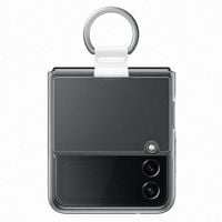 etui samsung ef-of721ctegww z flip 4przezroczysty/transparent clear