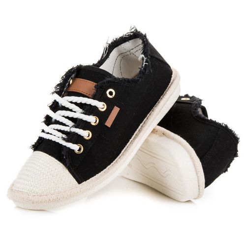 SZNUROWANE TRAMPKI ESPADRYLE Rozmiar - 37 na Arena.pl