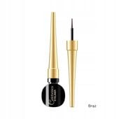 eveline celebrities eyeliner w płynie brązowy, wodoodporny 3 ml