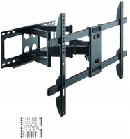 Solidny stalowy regulowany uchwyt ścienny do telewizora TV LCD EXTRA MOCNY