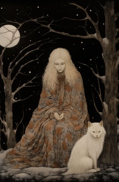 Plakat 53x81cm Stróżka Leśna zdjęcie 1